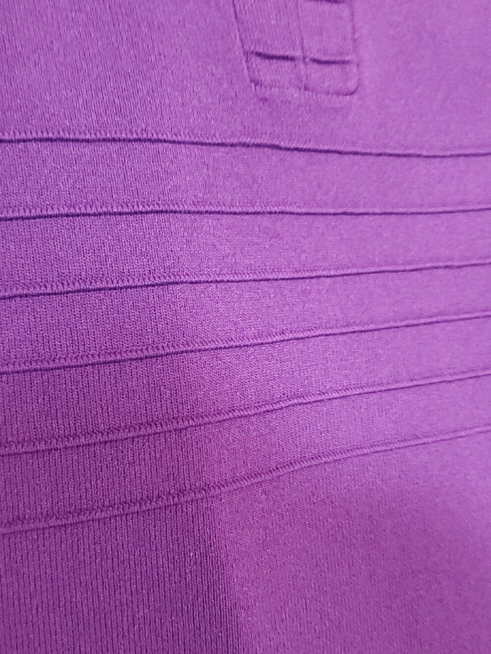 Cable & Gauge Purple Notch-Neck Tunic Top - Picture 9 of 9